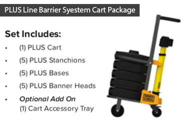 crowd barrier cart retractable 5