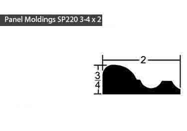 paintable wood grain small moldings