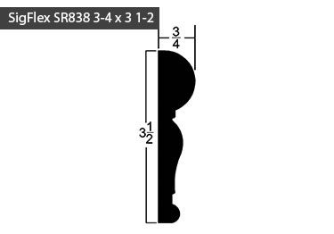 paintable wood grain chair rail