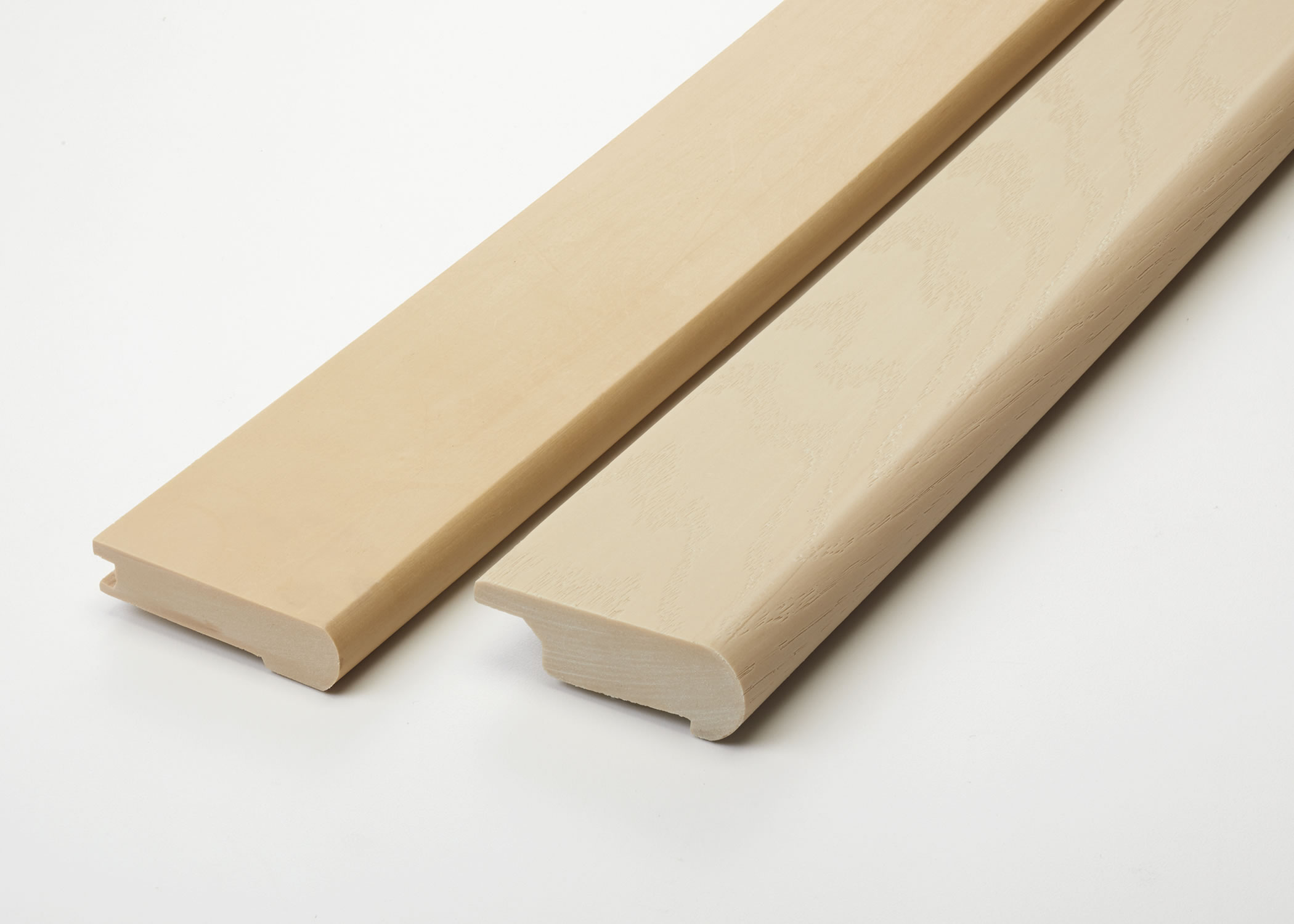 paintable wood grain stair nosing