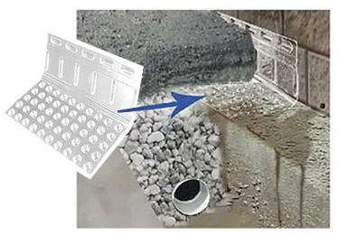 watershield footing drain board