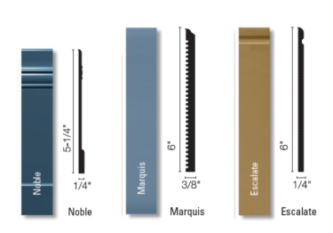 flexco wall base sculptures
