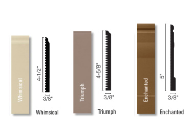flexco wall base sculptures