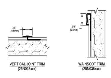 cs acrovyn rigid sheet trim