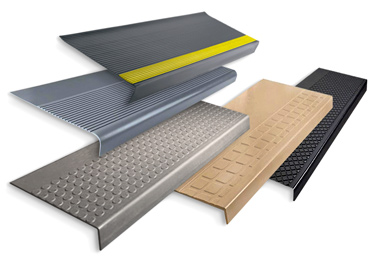 Interior / Exterior Rubber Stair Treads