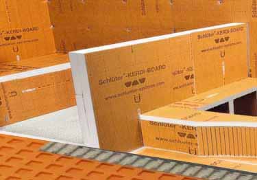 Tub Shower Kerdi Boards | Niches | Benches